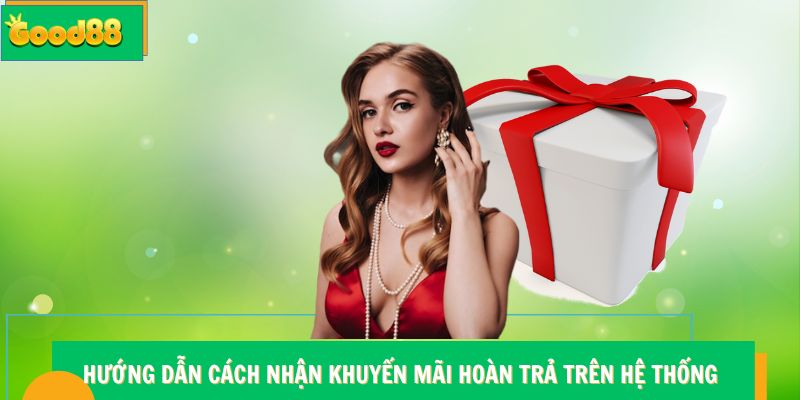 Hướng dẫn cách nhận khuyến mãi hoàn trả trên hệ thống
